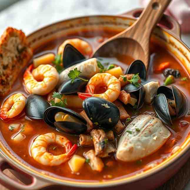 Fish Stew Recipe - Seafood Dish
